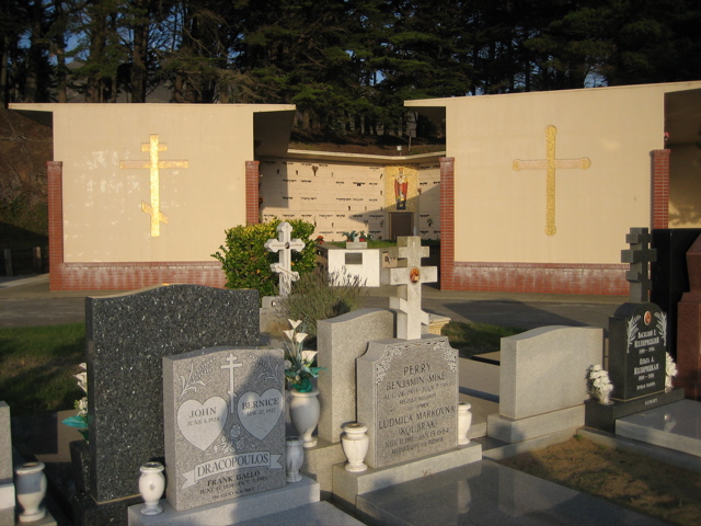 Serbian Cemetery mausoleum