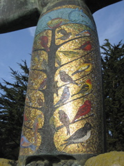 Bufano grave mosaic