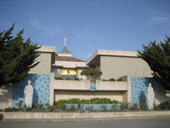 Holy Cross outdoor mausoleum